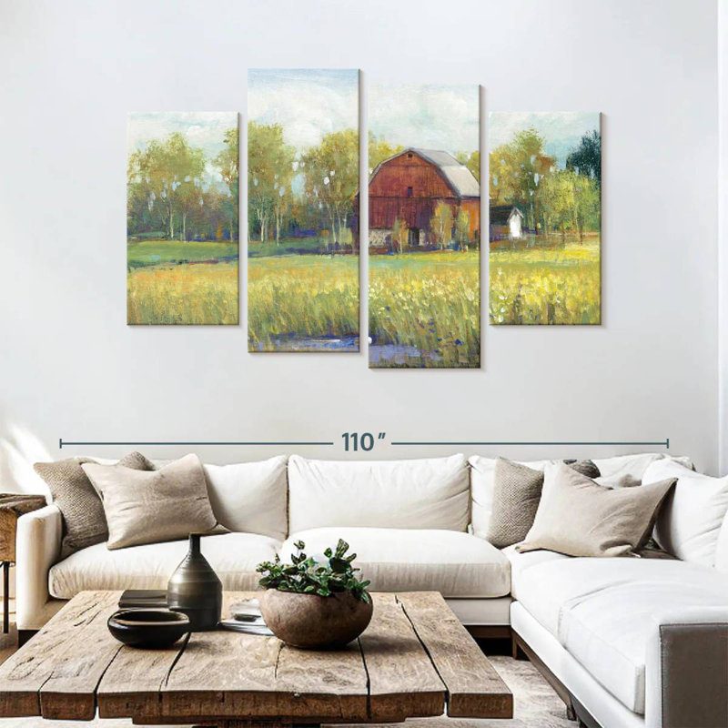 Lilie campagne américaine I, H 54 po x l 84 po