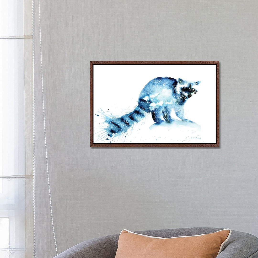 Kosmischer Waschbär von Tanya Casteel - Galerie-verpackte Leinwand Giclée auf Leinwand