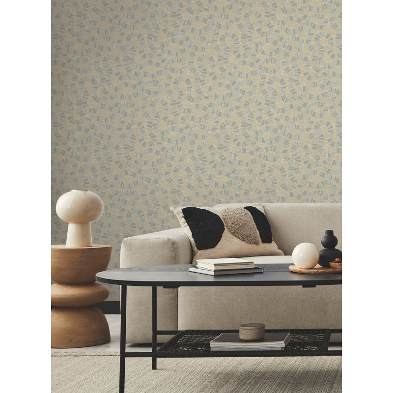 Tasnem Wallpaper, Taupe