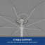 Parasol de plage portatif Outsunny-2126387225