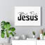 But First Jesus - Wrapped Canvas Print-2138604410