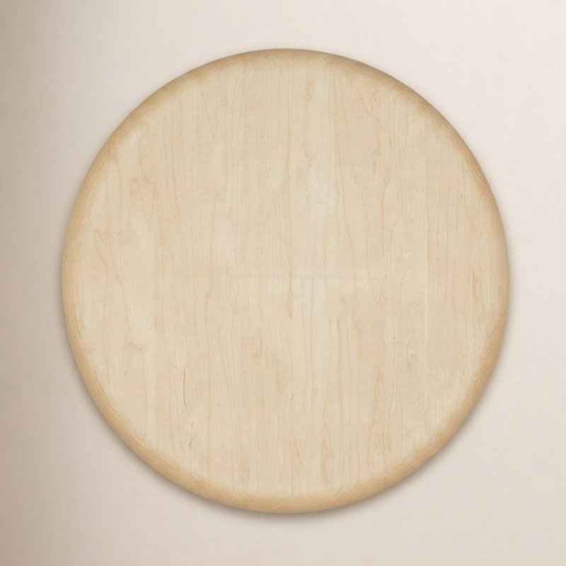Simple Round Chopping Block - Large, 16" x 16"