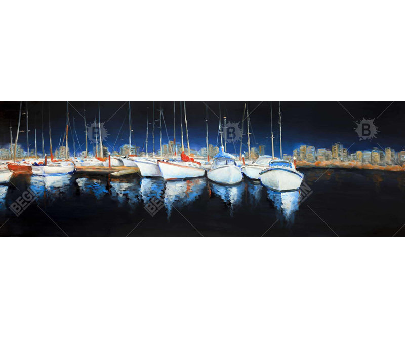 " Evening At The Marina "