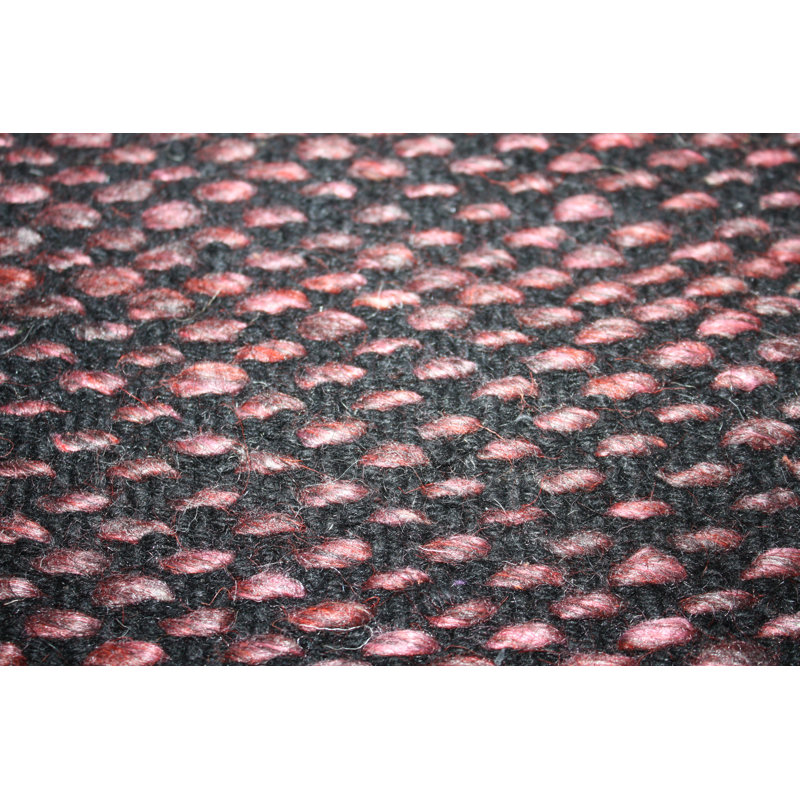 Yahir Solid Colour Wool Hand Woven Area Rug, Rectangle 200 x 300cm