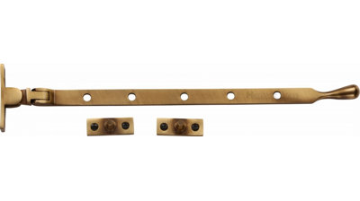 Heritage Brass Ball Casement Stay Curtain Hardware Accesory