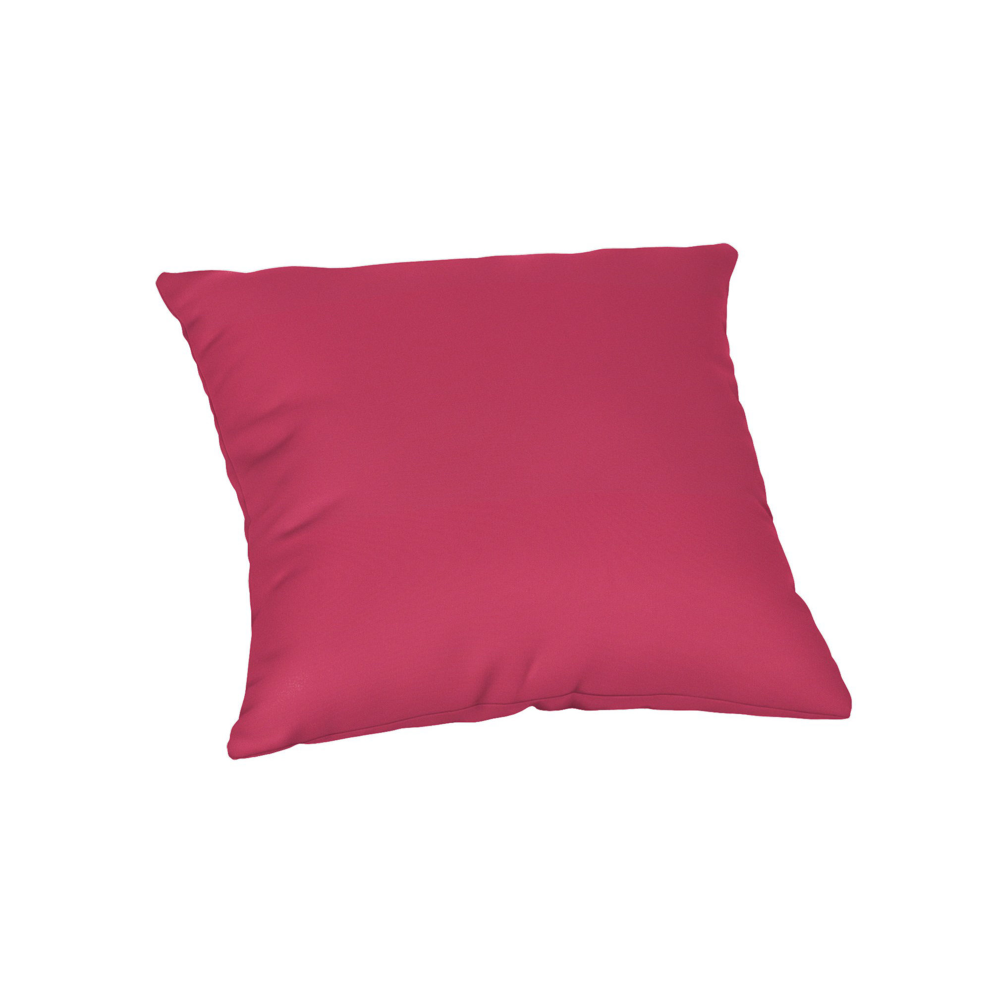  Outdoor Square Pillow Cover & Insert, Canvas Hot Pink Sunbrella® Canvas, 20"H x 20"W
