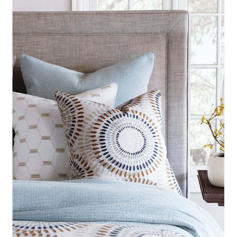 Filmore Square Pillow Cover & Insert, Polyester