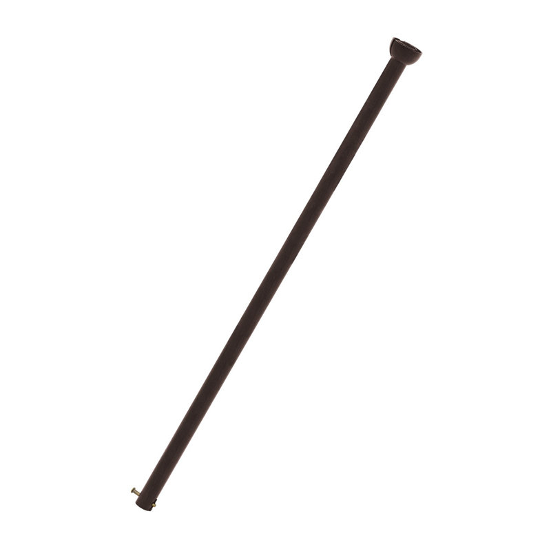 Tige de 12 po de diamètre de 12 po de diamètre intérieur avec tige d'extension en bronze huilé compatible avec les ventilateurs de plafond Atlanta