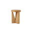 Cugino Solid Wood Abstract End Table-1375990337