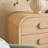 Sitarski Modern Curved Waterfall Wood 6 Drawer Dresser-1455748998