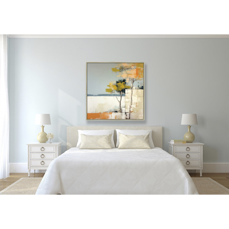 Landscape & Nature, Gold, 47" H x 47" W