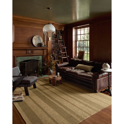 Leanne Ford x Loloi Weatherstaff Natural / Olive Area Rug