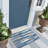 Alexious Performance Hand Tufted Abstract Indoor / Outdoor Rug-1258380549