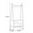 Mortise - Tenon Coat Rack Dual Drawers Hooks