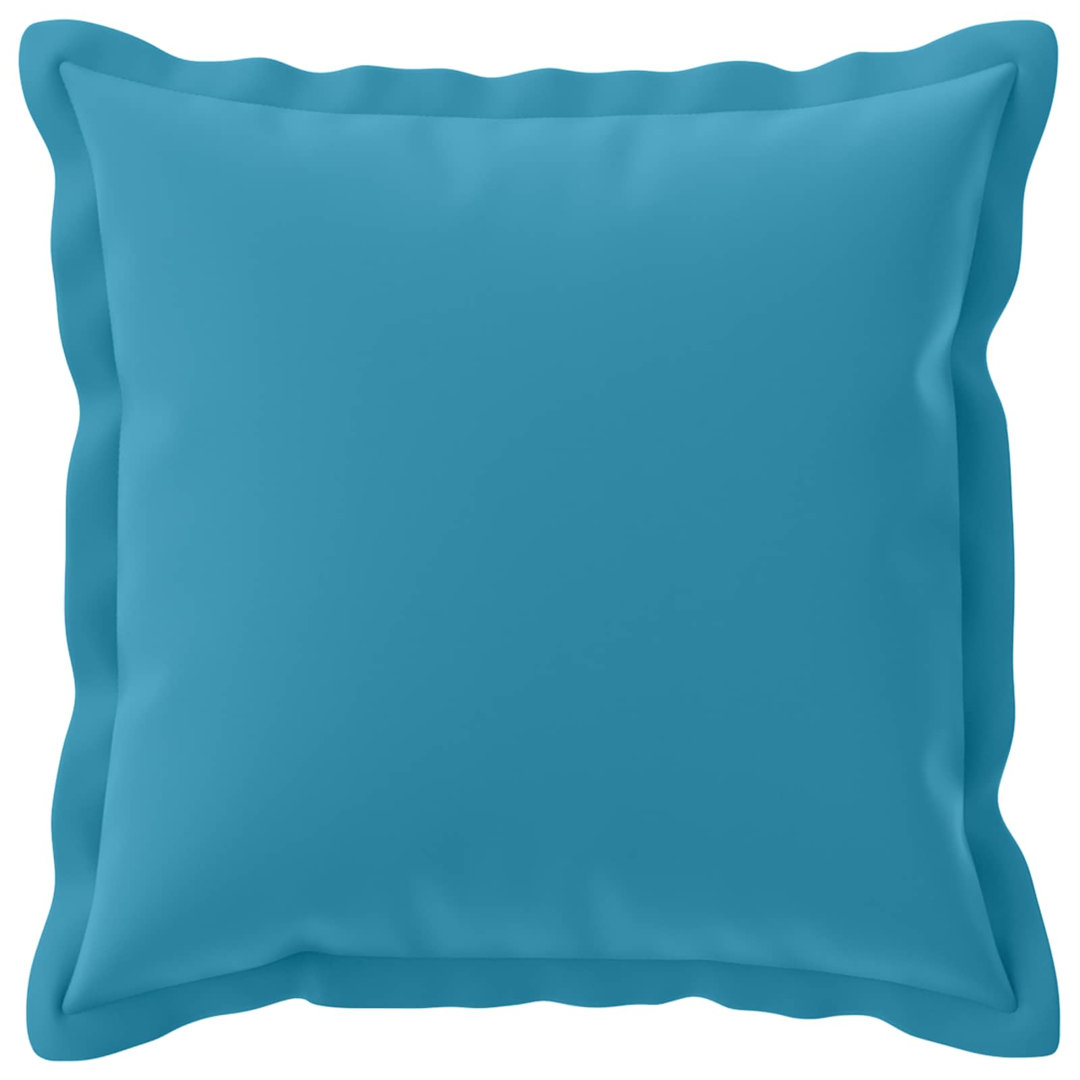 vidaXL - Cushion Cover - 40 x 40 cm - Blue - Image 2