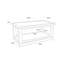 Harman Frame Coffee Table with Storage-101517276