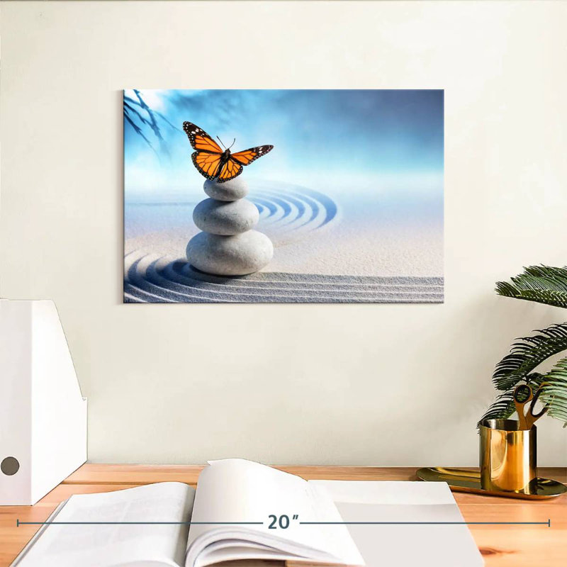 Butterfly Serenity, 8" H x 12" W