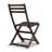 3-Piece Eucalyptus Bistro Set, Square, Espresso-1936981072