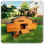 Grand nichoir en bois pour poulailler-1165526871