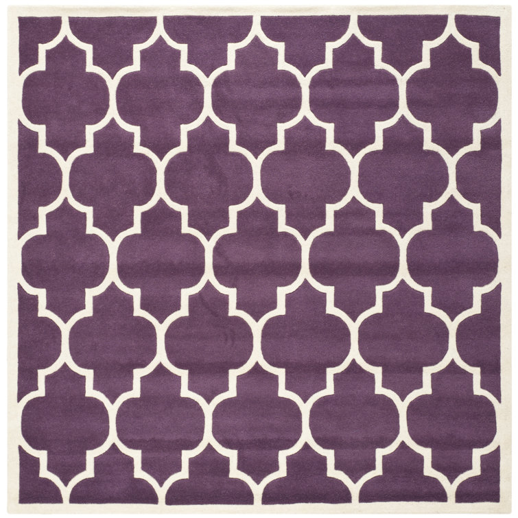 Carolene Hand Tufted Wool Geometric Rug