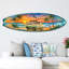 «Sunset Surf Van», art mural fait à la main, décor bord de mer par D. Debrekht-689184307