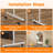 Home Gym Arched Mirror 360° Swivel on Wheels,Extra Large Full Body Rolling Mirror, Tempered Glass Easy to Move Full Length Mirror for Yoga Studio, Bedroom, Dancing Studio 3-Year Warranty-118681622