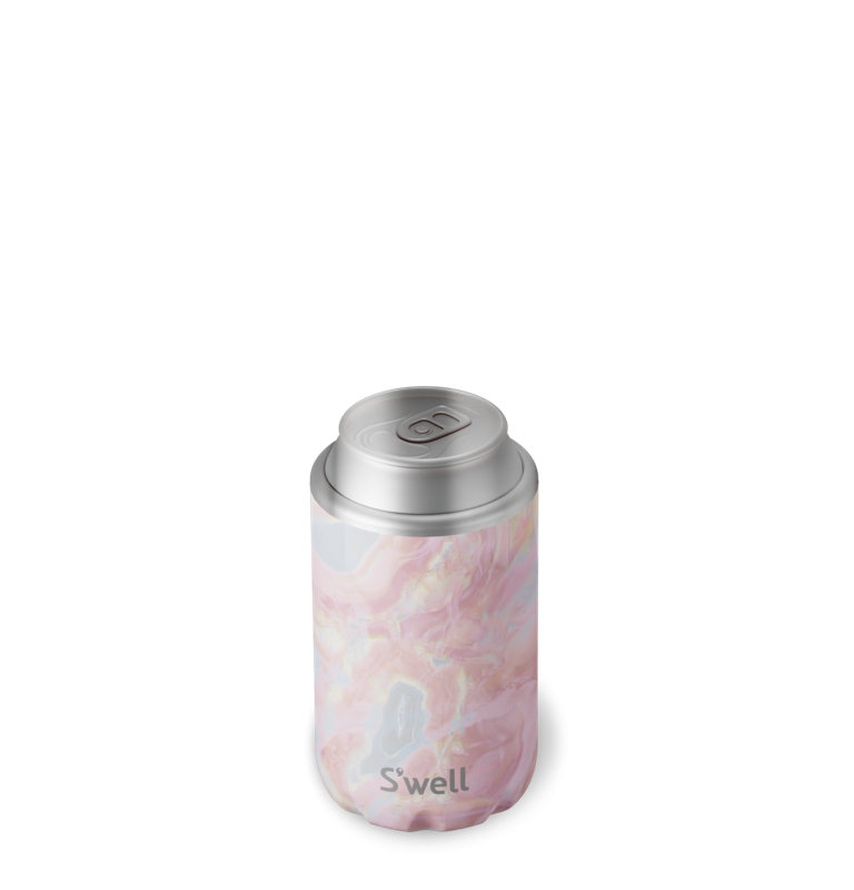 S'well Drink Chiller, Cans, Geode Rose, 12 oz.