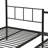 Twin Over Twin Over Twin Bunk Bed,Triple Bunk Bed With A Vertical Ladder, Metal Frame Bunk Bed With Safety Rail, Twin Over Twin Over Twin Triple Bunk