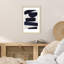 «Japonaise 5» par Simon West - Reproduction d'art graphique sur papier encadré-254656652-254656642