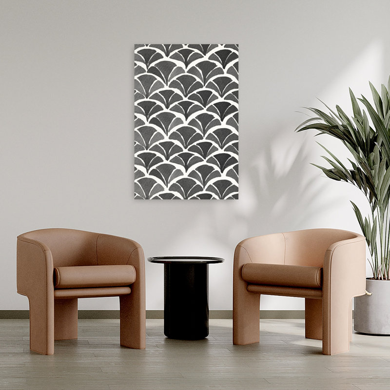 Art contemporain abstrait géométrique, H 36 po x l 24 po