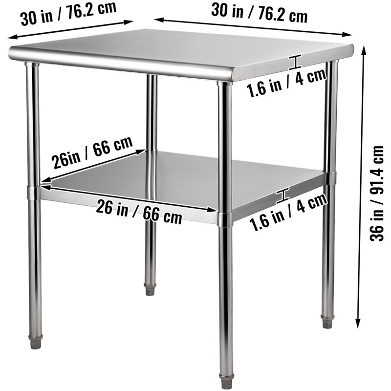 Stainless Steel Prep Table