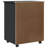 Ladehe MOSS 6-Drawer Chest with Wheels, Solid Pinewood-614696114
