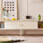 Beige Solid Wood TVStands-2077593163