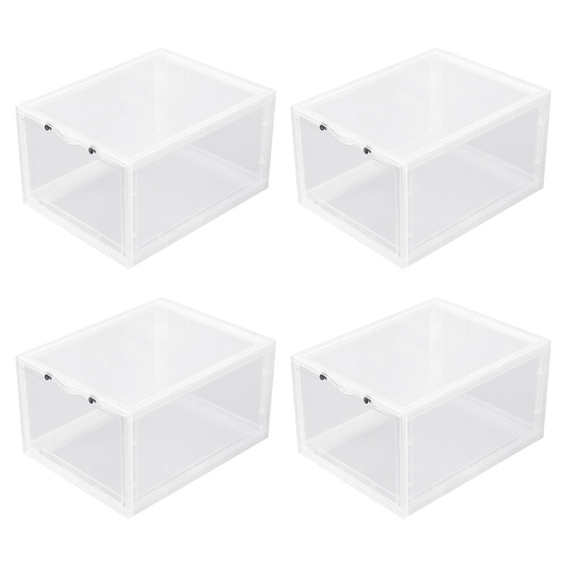 1 boîte de rangement pour chaussures Whiling, Blanc