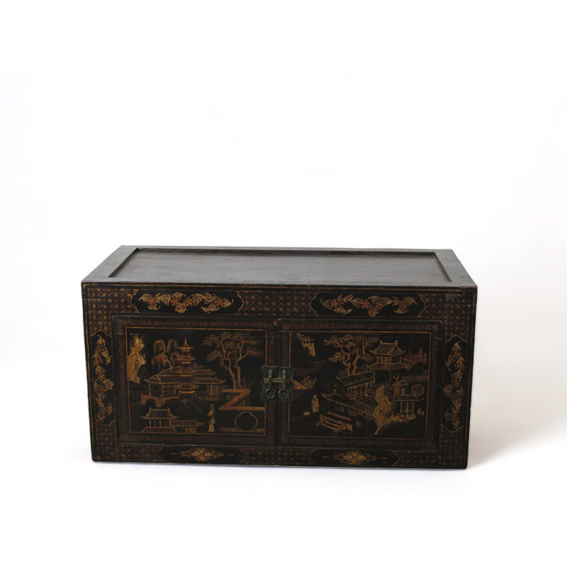 Solid Wood Accent Cabinet