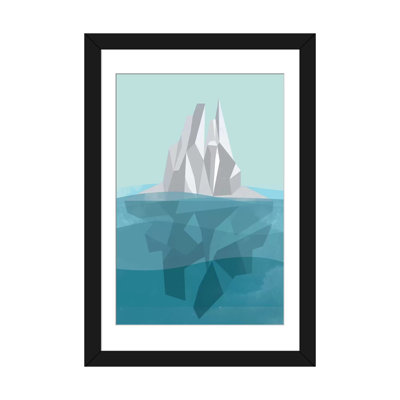 « iceberg », impression sur toile tendue
