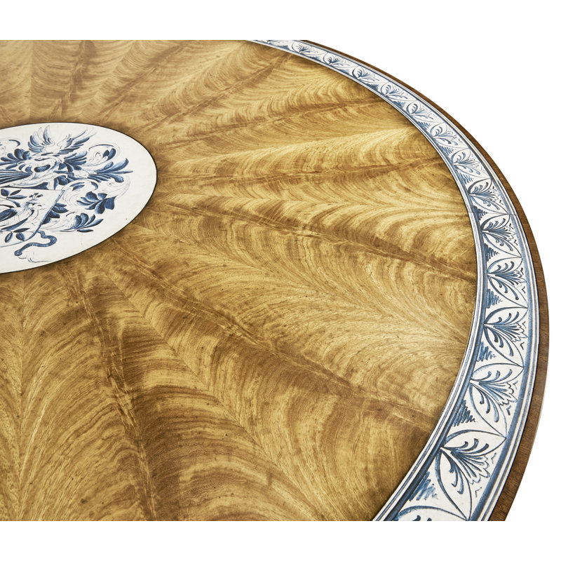 Vermeer Round Solid Wood Dining Table