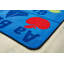 Tapis bleu capitonné Alphabet Classroom Seating-333741904