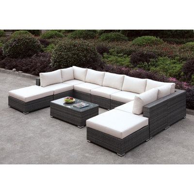 Canapé modulaire avec table basse u Shearin