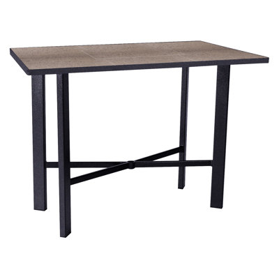 Rectangular Porcelain Outdoor Bar Table