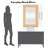 Alvara Rectangle Wall Mirror