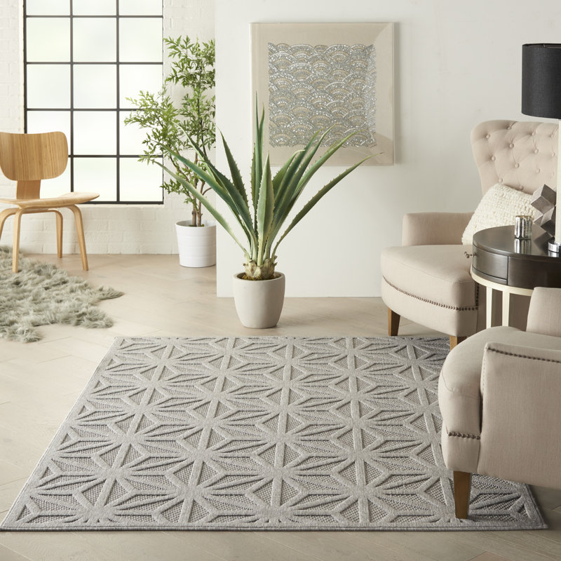 Tapis gris Therese, Rectangle 6 pi x 9 pi