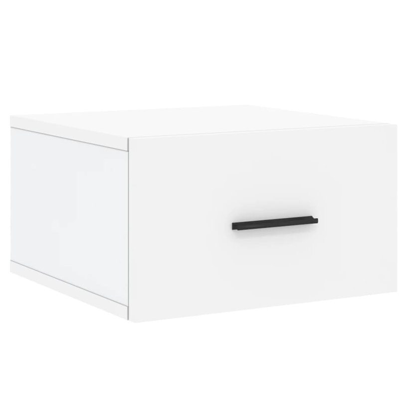 Magbula 1 Drawer Bedside Table, White