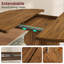 Table de salle à manger extensible ronde de 47 à 63 po pour 4 à 8 personnes, table de cuisine en bois extensible Farmhouse avec pieds extra larges, structure en métal, peu encombrante pour les appartements-910421963