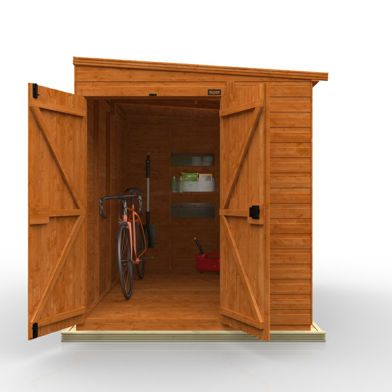 TigerFlex® Modular Buildings Solid Wood Tool Shed