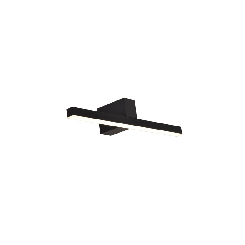 Amiayah LED Spotlight, Black, 11 H x 90 W x 7 D cm