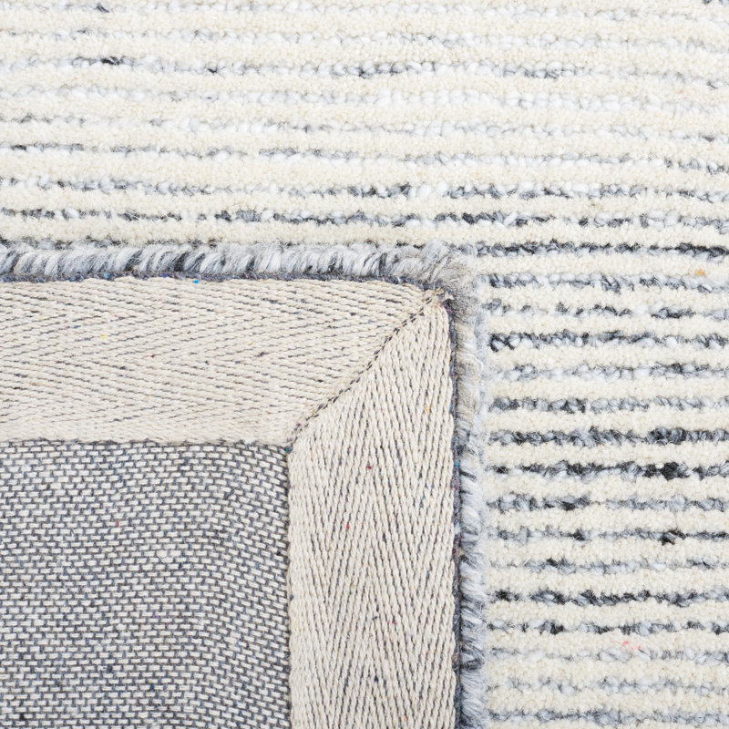 Dyllis Hand Tufted Wool And Cotton With Latex Oriental Rug, Rectangle 5' x 8'