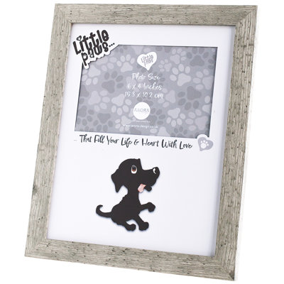 Grey Wood Picture Frame
