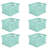 Stackable 6 Piece Crate Set