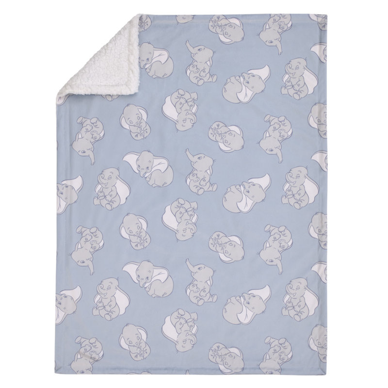 Couverture pour bébé Sherpa No Little Disney Dumbo